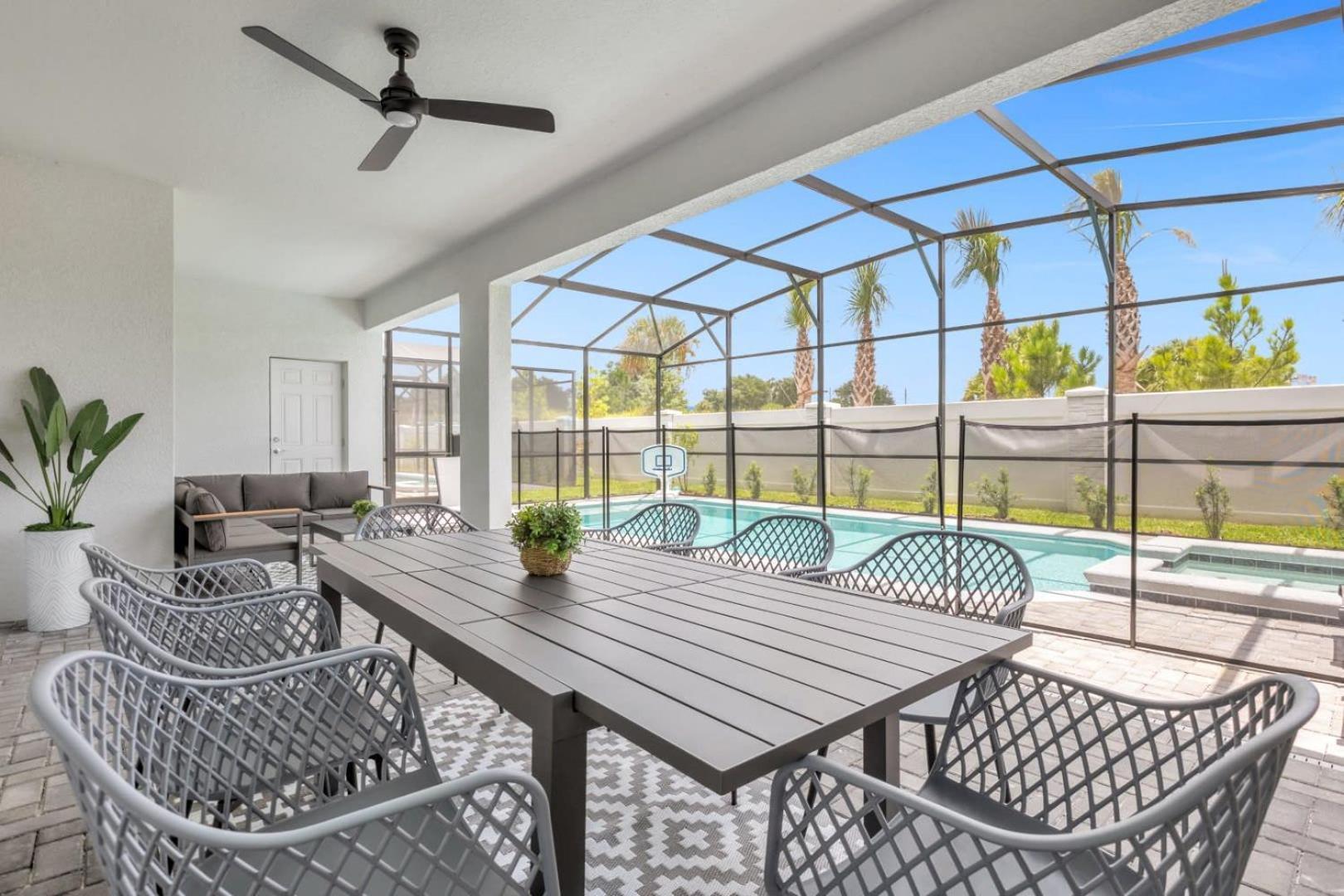 Villa Enchanted Clermont Getaway 8bd For Groups
